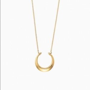 Stella & Dot Double Horn Pendant